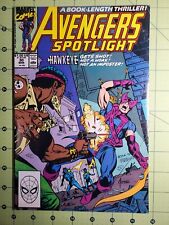 Avengers Spotlight #30 (Marvel, 1990) RAW Very Fine+ (8.5) picture