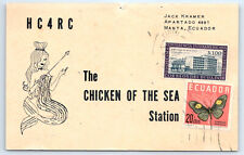 Postcard Ecuador Ham Radio QSL The Chicken of The Sea HC4RC  picture
