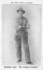 Postcard C-1915 Buckskin Sam Stage Actor 23-3158 picture