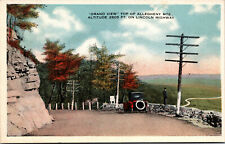 Vtg 1910s Grand View Top of Allegheny Mountains Pennsylvania PA Postcard picture