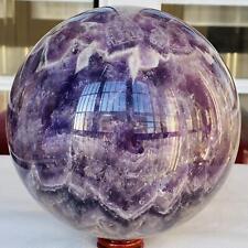 6060g Natural Dream Amethyst Quartz Crystal Sphere Ball Healing picture