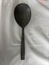 Vintage Metal Ice Cream Scoop Spoon Ribbed Handle Made In Taiwan Used W/Wear picture