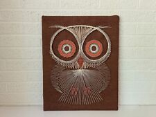 Vintage String Art Owl Design | Nails and String Art | MCM Boho picture