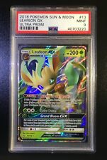 Leafeon GX - Pokemon Card - 13/156 - Ultra Prism - Ultra Rare Holo - PSA 9 Mint picture