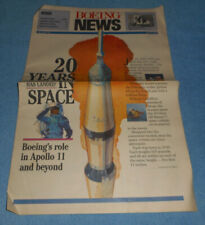 Boeing News July 14 1989 20 Years In Space Apollo 11 & Beyond NASA Program picture