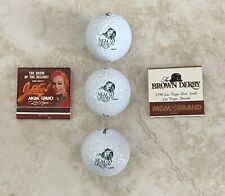 MGM Grand Las Vegas Vintage Logo Golf Balls And Matchbooks picture