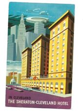 c1950s Sheraton Cleveland Hotel Ohio Chrome Postcard UNPOSTED picture