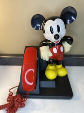 Vintage Walt Disney Mickey Mouse AT&T Telephone Push Button Phone Novelty picture