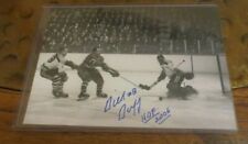 Dick Duff Hall of Fame NHL Hockey signed autographed photo Maple Leafs Canadiens picture