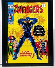 Avengers #87 w/ Black Panther 12x16 FRAMED Art Print Marvel Comics Poster picture