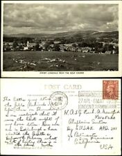 Kirkby Lonsdale from the Golf Course 1953 real photo RPPC postcard picture
