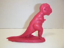 Vintage 1964 Sinclair Dinoland Mold-A-Rama Wax Dinosaur - TYRANNOSAURUS REX -Red picture