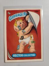 1986 Garbage Pail Kids Stickers #248A HECTOR COLLECTOR Vintage  picture