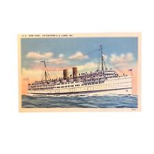 VTG Postcard Unposted Shipping Divided SS New York Eastern SS Lines INC #31 picture