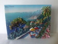Positano Italy 3D Scenery Wall Hanging Souvenir Made of resin  picture