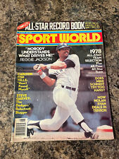 1978 Sports World Magazine.  Reggie Jackson, New York Yankees Baseball picture
