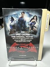 Vudu Batman V Superman Pre-order Collectible Trading Cards 2016 Sealed picture