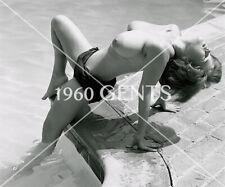 1960s Photo Print Big Breasts Brunette Model Susanne Pritchard Art SP33 picture