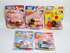 Lot of 5 Daiso Japanese Eraser Sets Cakes And Animals New Old Stock picture