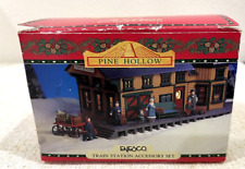 ENESCO PINE HOLLOW TRAIN STATION ACCESSORY SET  #562793 picture