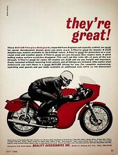 1966 Butler Motorcycle Fairings Fiberglass Bodyguard Javelin - Vintage Print Ad picture