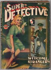 Super Detective May 1945 H.J. Ward Cvr, Laurence Donovan - Pulp picture