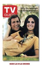 MARLO THOMAS THAT GIRL FRIDGE MAGNET 1970 TV GUIDE COVER 3.5 X 5.5 