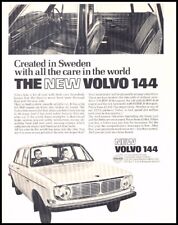 1967 Volvo 144 created in Sweden UK Vintage Advertisement Print Art Car Ad D124 picture