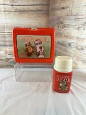 Vintage 1983 Star Wars Return Of The Jedi Wicket Ewok And R2D2 Thermos Lunch Box picture