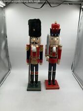 Nutcracker Wooden Figurines Soldiers 24 inches Set of 2 picture