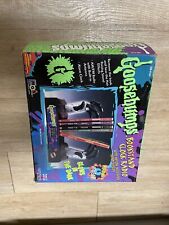 1996 Goosebumps Book Stand And Clock Radio Original Box Only 📦 picture