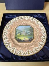 Royal Worcester Chamberlain Views Plates 250 Anniversary Malvern Priory - Boxed picture
