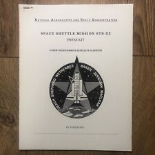 NASA Space Shuttle Mission STS-52 Press Kit October 1992 LAGEOS picture