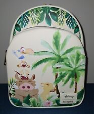 LOUNGEFLY Disney Lion King Backpack ❤️ JUNGLE SIMBA ❤️ HOT TOPIC ❤️ BNWT NEW picture