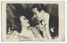 Margaret Lindsay-John Payne, Vintage Postcard, American Movie Stars, 1930s picture