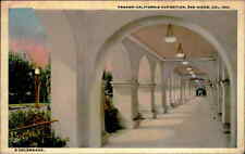Postcard: A COLONNADE. PANAMA-CALIFORNIA EXPOSITION, SAN DIEGO, CAL. 1 picture