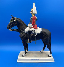 1971 GOEBEL W. GERMANY TROOPER OF THE LIFE GUARDS HORSE & RIDER FIGURINE picture