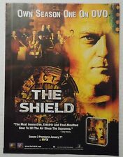 2003 FoxTV DVD THE SHIELD Season One on DVD Magazine Ad picture