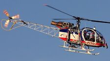 SA-315 Lama Aerospatiale SA315 Helicopter Wood Model Replica Large  picture