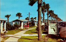 c1950's Wayside Park North End Pensacola Bay Bridge Pensacola FL Postcard picture