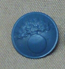 WWI French Button, Painted Large buttons by the each picture