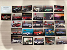 CARS OF THE WORLD (1992) Complete 25 Card Set w/ RED FOIL EMBOSSED Chase Card picture