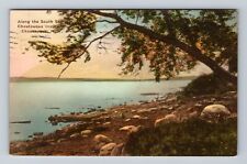 Chautauqua NY-New York, Along The South Shore, Antique, Vintage c1929 Postcard picture