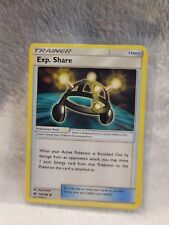 Pokémon TCG Sun and Moon Trainer-Item Exp. Share NM x4 Playset picture