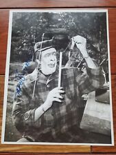 FRED GWYNNE SIGNED AUTOGRAPHED THE MUNSTERS PHOTO JSA COA  picture