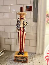 Jim Shore And To The Republic For Which It Stands Uncle Sam God Bless America picture