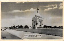 Vintage Postcard- PENNSYLVANIA STATE MEMORIAL, GETTYSBURG, PA. Early 1900s picture