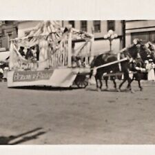 Vintage 1910s RPPC Berkner Bros Brothers Parade Sleepy Eye Minnesota Postcard picture