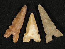 Lot of THREE Ancient Tidikelt Arrowheads 8.21 picture