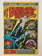 Fantastic Four #123 1972, 🔑Silver Surfer Vs. Fantastic Four, Fine/VeryFine picture